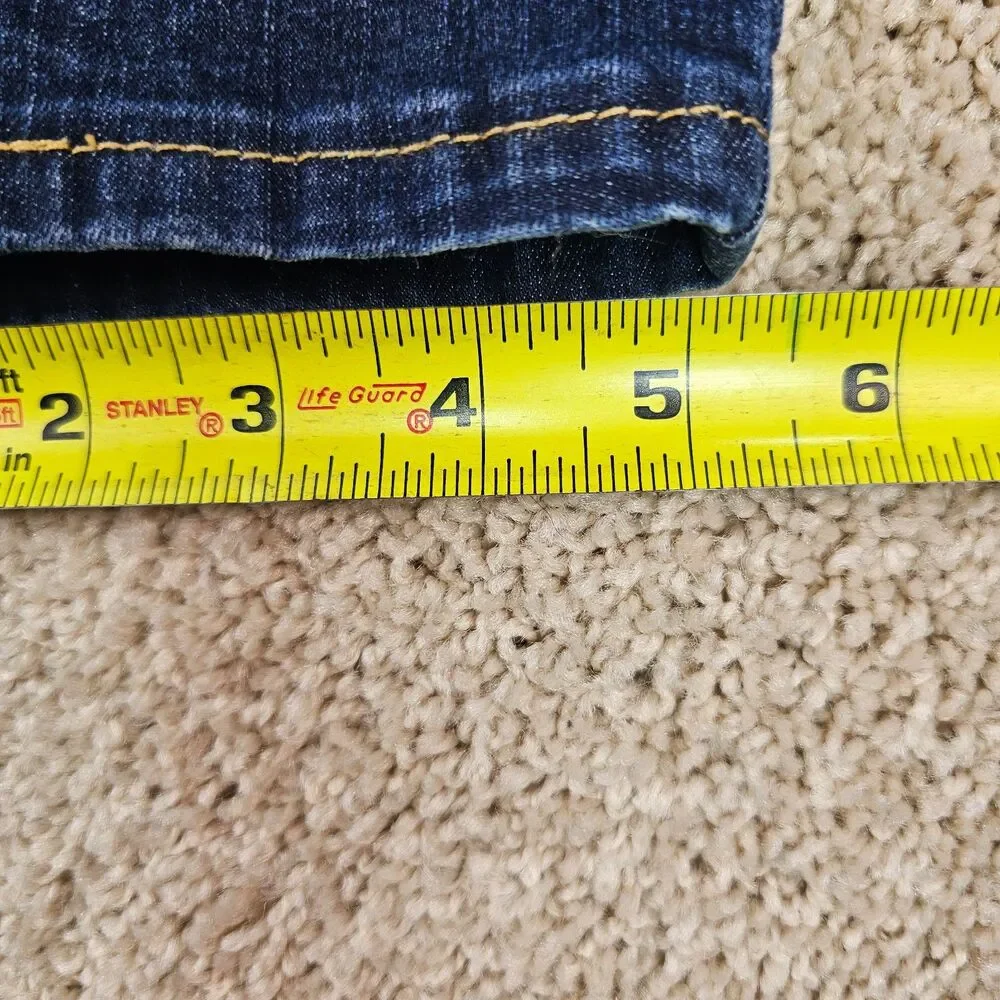 Signature Levi Strauss Pull-On Skinny Jeans Dark Wash Women’s 12/31 Stretch - Picture 14 of 14